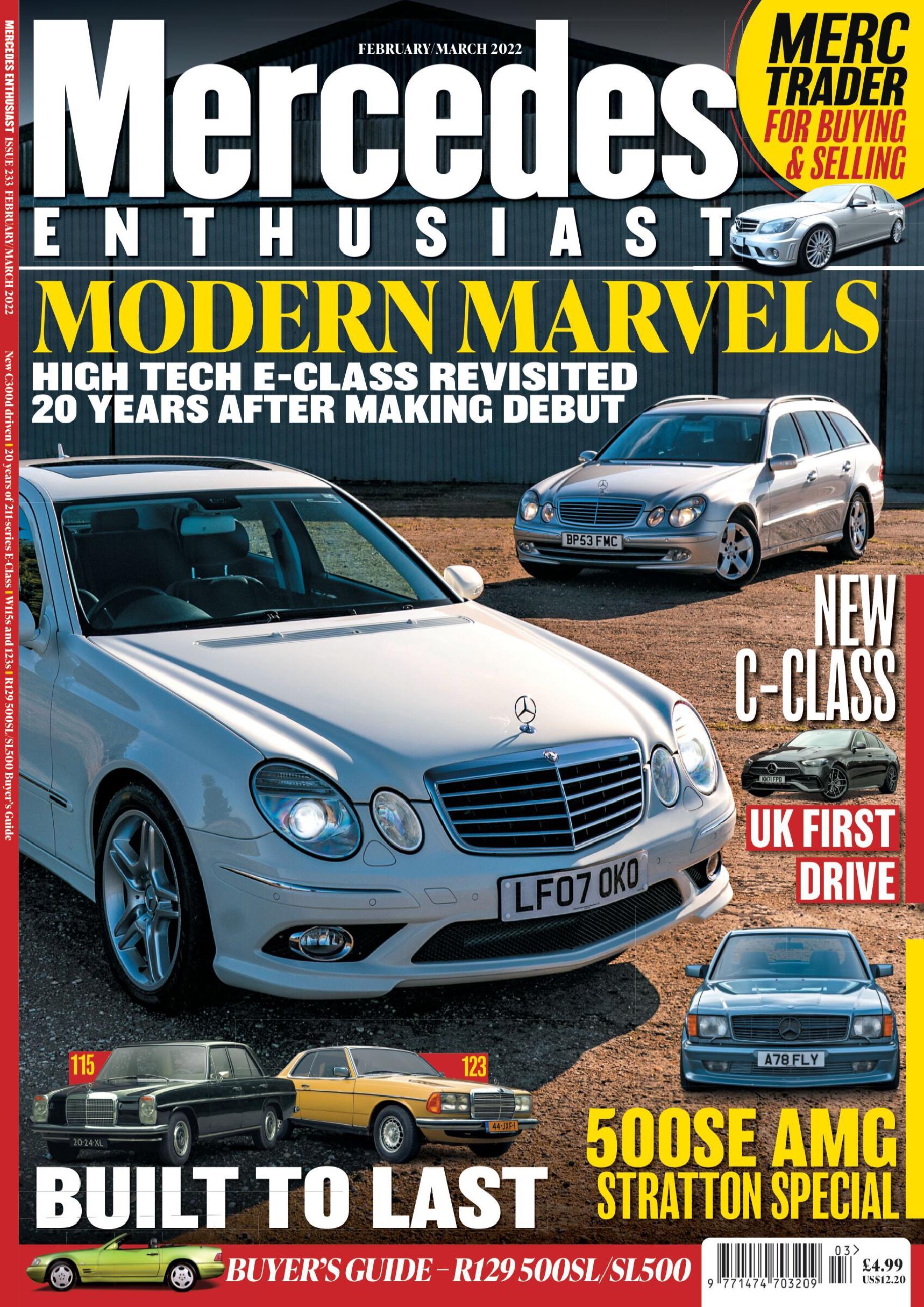 Журнал Mercedes enthusiast. February-March 2022